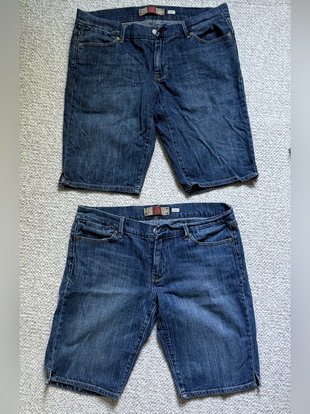 Old Navy Women's Ultra Low Waist Denim/Jean Shorts